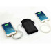 Power Bank Solar Charger SC30 30000 mAh на солнечной батарее, прорезиненный, влагозащита, LED фонарик Черный