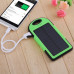 Power Bank Solar Charger SC30 30000 mAh на солнечной батарее, прорезиненный, влагозащита, LED фонарик Черный