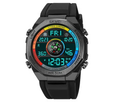Часы наручные модель (2209CKBK) SKMEI, COLORFUL/BLACK, Compass, Pedometer, UKRAINE