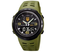 Часы наручные модель (5561/1655AGBK) SKMEI, ARMY GREEN CAMO-BLACK, UKRAINE