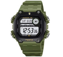 Часы наручные модель (6212/2126AG) SKMEI, ARMY GREEN, UKRAINE