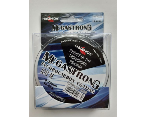 Флюорокарбоновая леска Megastrong 0,20. Размотка 100м.