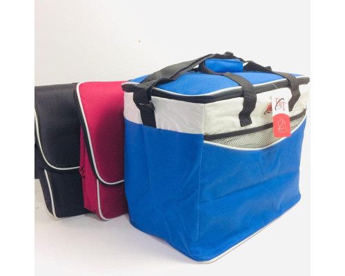 Сумка холодильник DT-4245 термосумка на 33 л розмір 42х25х32 см 4245 cooling bag синяя