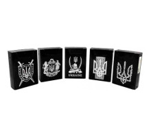 Портсигар с зажигалкой на 20 сигарет Украина (HL-426)