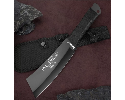 Нож охотничий, нескладной тактический. Нож секач охотничий Rambo