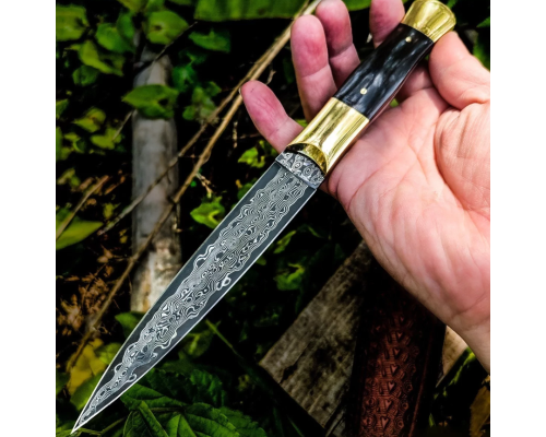 Нож охотничий, нескладной тактический. Нож нескладной ручная робота DM-V42