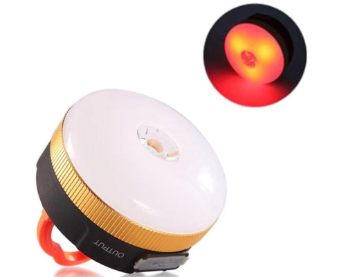 Фонарь кемпинг white+red свет (YD-7-7SMD)