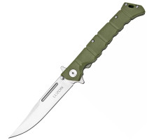 Нож охотничий, нескладной тактический. Нож складной (сложный) Cold Steel Luzon Medium Зеленый