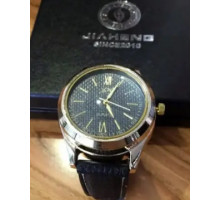 Зажигалка. Наручные часы с зажигалкой в подарочной коробке JIAHENG (Спираль накаливания) №4829-2