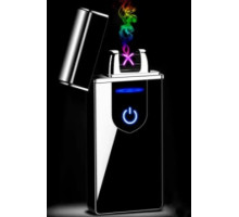 Электроимпульсная зажигалка в подарочной коробке Lighter (HL-102 Black matte)