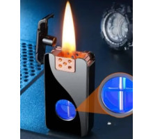 Бензиновая зажигалка с гравитационным механизмом Gravity Flame (HL-635 Black)
