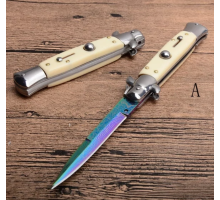 Выкидной нож стилет custom автомат AKC 9