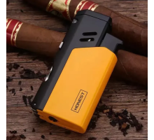 Газовая зажигалка HONEST для сигар HL-854 Yellow