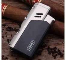 Газовая зажигалка HONEST для сигар HL-854 Silver