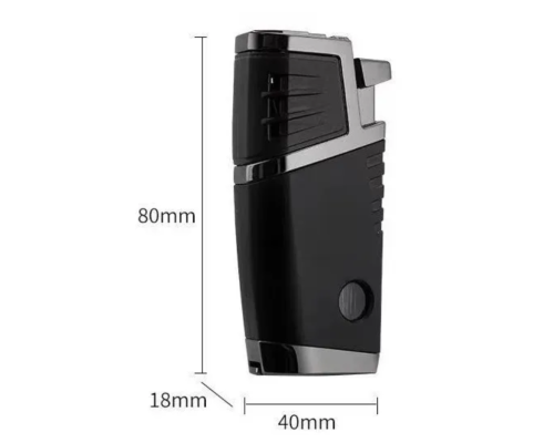 Газовая зажигалка HONEST для сигар HL-853 Black