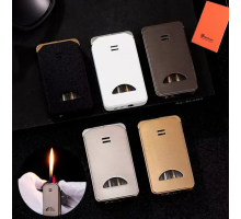 Газовая зажигалка BROAD Lighter с двойным пламенем HL-797