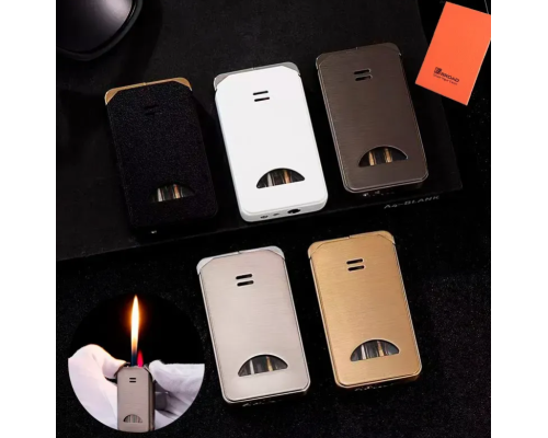 Газовая зажигалка BROAD Lighter с двойным пламенем HL-797