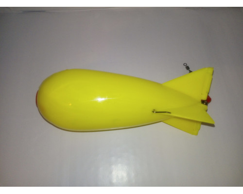 Ракета для заброса прикормки желтая