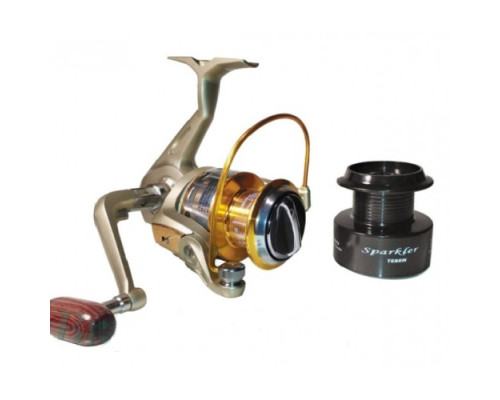 Катушка Teben Sparkler SP 500FA 8BB с дополнительной катушкой