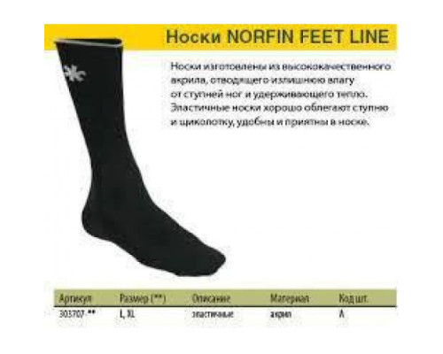Термоноски для холодной зимы NORFIN Feet Line