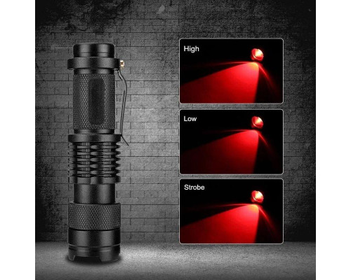 Фонарик ручной аккумуляторный Police 8468-red
