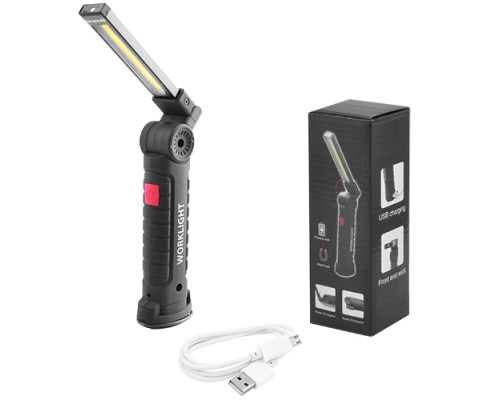 Многофункциональный светодиодный фонарь W-52-SMD+COB