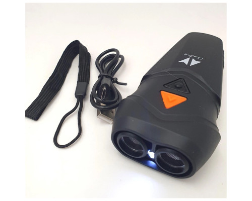 Отпугиватель собак ультразвуковой с фонариком, функцией дрессировки Ultrasonic PU70