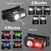 Фонарь налобный T131-XPE+3SMD(red+green+blue+UV)
