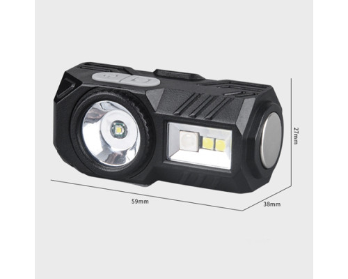 Фонарь налобный T131-XPE+3SMD(red+green+blue+UV)