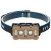 Фонарь налобный W-6112A-2XPE+12SMD+6SMD(white+red)