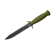 Нож охотничий, нескладной тактический 1168 green