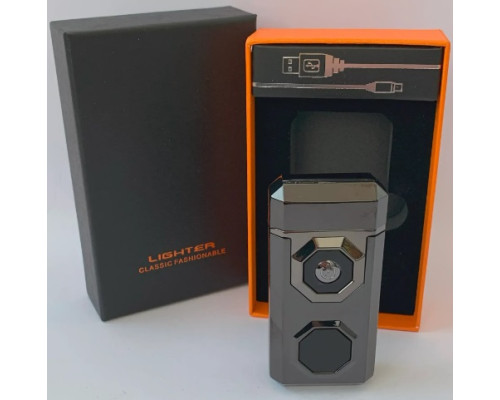 Дуговая электрическая USB-зажигалка HL-646 Black