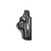 Кобура поясная Beretta 92 формованная. Материал кожа, цвет чёрная