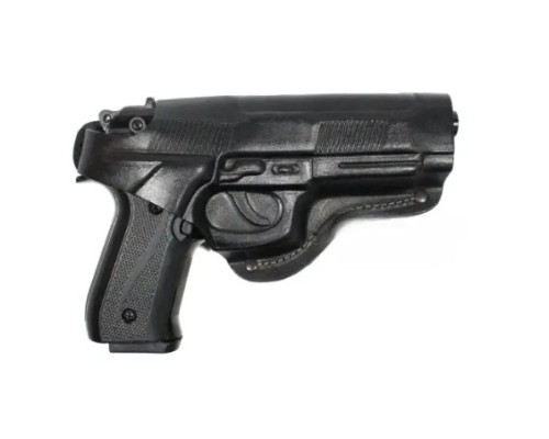 Кобура поясная Beretta 92 формованная. Материал кожа, цвет чёрная