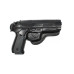 Кобура поясная Beretta 92 формованная. Материал кожа, цвет чёрная