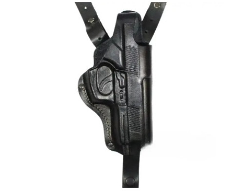Кобура оперативная Beretta 92 формованная. Материал кожа, цвет чёрная