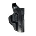 Кобура поясная Glock 17 формованная. Материал кожа, цвет чёрная