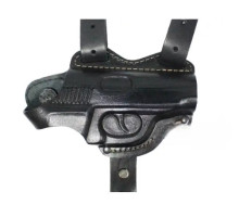 Кобура оперативная Walther PPK/S формованная. Материал кожа, цвет чёрная