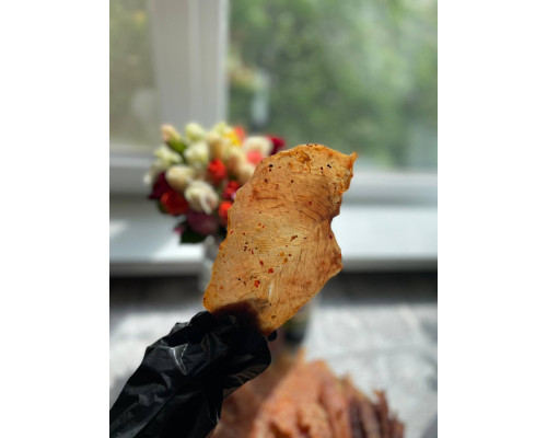 Джерки "Сладкий чили с горчицей" от Tasty snack 100грамм.