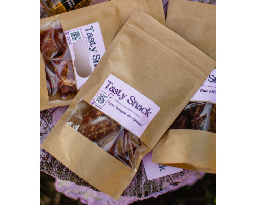 Джерки "Сладкий чили с горчицей" от Tasty snack 100грамм.
