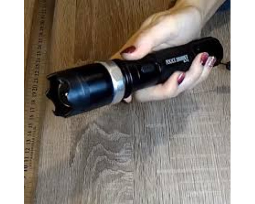 Тактический фонарь FANTOM T10. Фонарик Электрошокер FANTOM T10