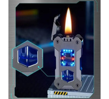 Бензиновая зажигалка с гравитационным механизмом Gravity Flame (HL-607 Gray)